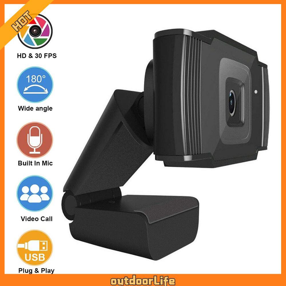 Webcam Usb 2.0 Xoay Được 12mp Cho Máy Tính | BigBuy360 - bigbuy360.vn