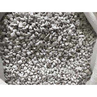 nham thạch trắng kt 3-8mm ( 100g) ( đá lông vũ )