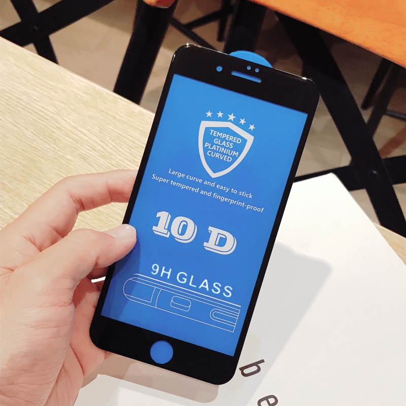 Kính cường lực 10D Full màn cho iphone 6 7 8 8plus X XsMax 11 11 ProMax 12 12 ProMax 13 13 ProMax 14 Plus ProMax S P