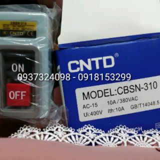 Công tắc nhấn giữ on off 380V 10A_cbsn-310