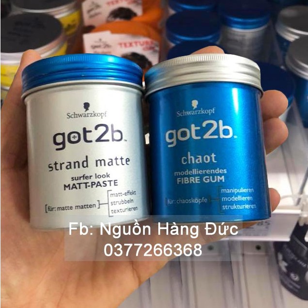 Sáp vuốt tóc GOT 2B - Nguồn hàng Đức