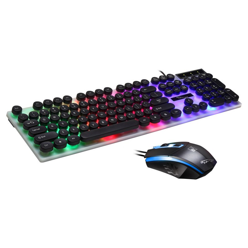 COMBO BÀN PHÍM VÀ CHUỘT GAME THỦ CỰC NHẠY G21 PHÍM TRÒN CÓ ĐÈN LED CỰC ĐẸP CHUỘT DI CHUYỂN CỰC CHUẨN XÁC SIÊU BỀN