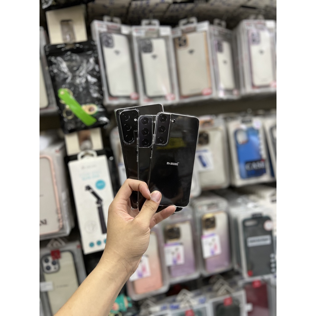 Ốp lưng memumi trong suốt Samsung S22 Ultra S22 S22 plus khoe màu máy siêu đẹp