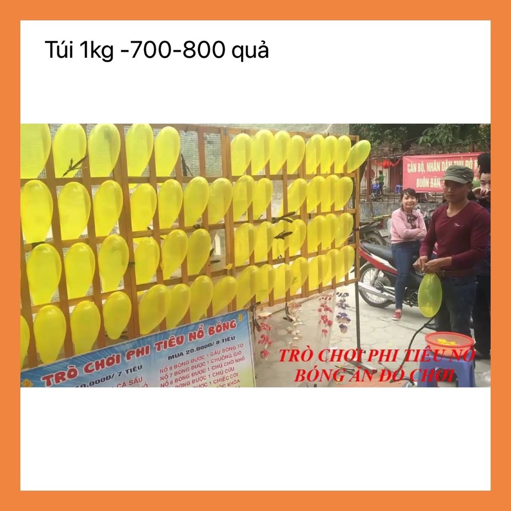 Bóng Bay Phi Tiêu 1Kg 800 quả MU09