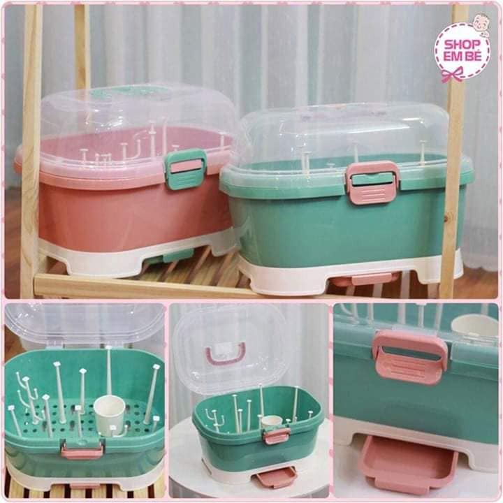 Gía Úp Bình Sữa Có Nắp Đậy JUPIN