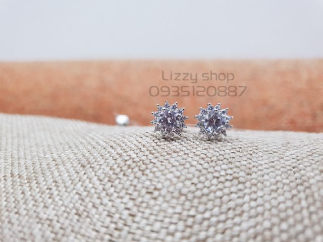 Bông tai bạc Sunlight