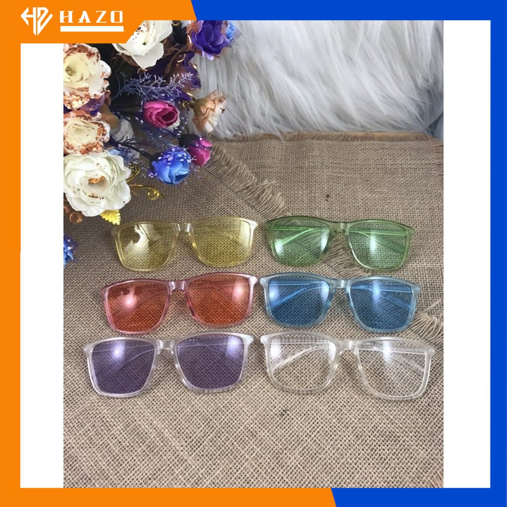 [SIÊU PHẨM] MẮT KÍNH V TÂY TRONG SUỐT GỌNG TĂM NHIỀU MÀU THỜI TRANG CỰC HOT | BigBuy360 - bigbuy360.vn