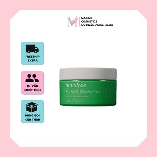 MẶT NẠ NGỦ CHIẾT XUẤT NHA ĐAM INNISFREE ALOE REVITAL SLEEPING PACK