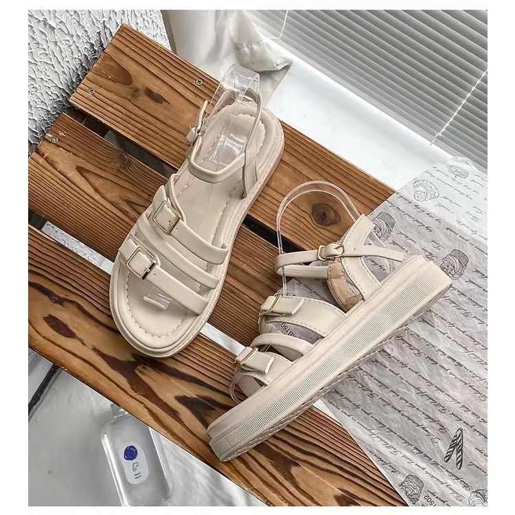 Giày Sandal Thể Thao Đế Dày Thời Trang Mùa Hè 2022 Phong Cách Mới Cho Nữ