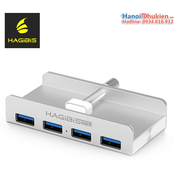 Bộ chia USB 3.0 - 1 ra 4 Hagibis chuyên dùng cho iMac