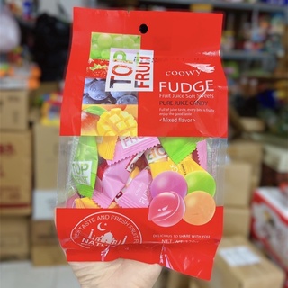 Kẹo dẻo TOP FRUIT (mix 3 vị trái cây Fudge Thái Lan 320g)