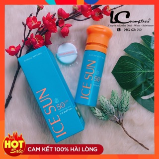 Kem chống nắng Hạ nhiệt - Nâng tone da Nature Republic Ice Sun☀️CHUẨN AUTH 100%☀️chống nắng vượt trội Spf50+/Pa+++ 100ml