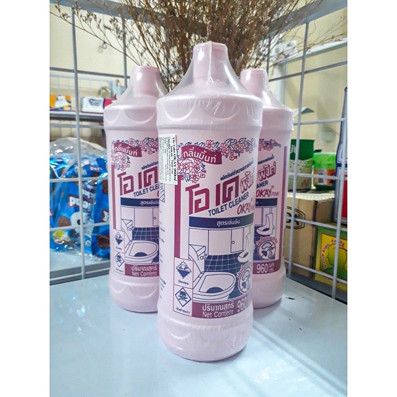 NƯỚC TẨY BỒN CẦU THÁI LAN OKAY 960ML - HÀNG CTY CHÍNH HÃNG