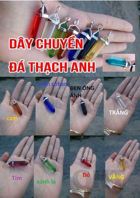 Dây chuyền đá thạch anh