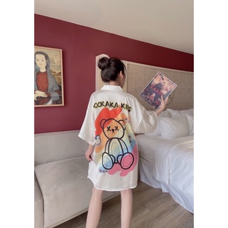 Đầm lụa cổ sơ mi latin cao cấp siêu xinh