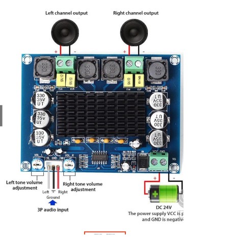 Mạch Khuếch Đại Âm Thanh TPA3116D2 2x120w | BigBuy360 - bigbuy360.vn