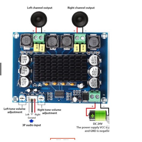 Mạch Khuếch Đại Âm Thanh TPA3116D2 2x120w | WebRaoVat - webraovat.net.vn