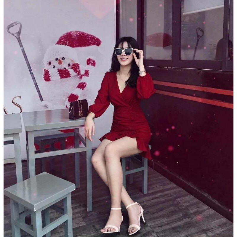 [Mã FATHANG5 giảm 10K đơn 50K] ĐẦM CHÉO RỰC RỠ tết về | BigBuy360 - bigbuy360.vn