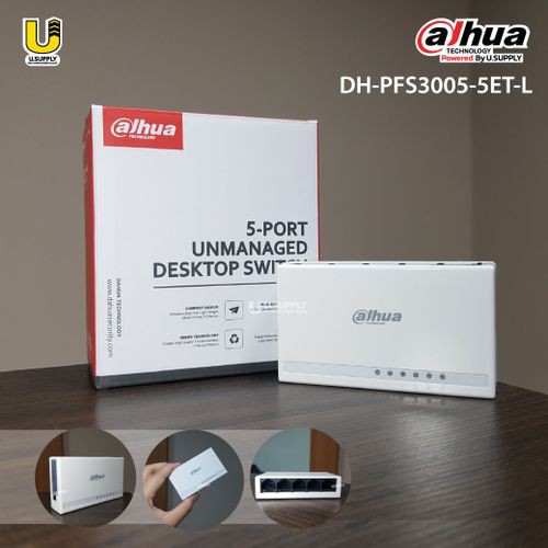 Bộ chia mạng 5-Port 10/100Mbps Switch DAHUA DH-PFS3005-5ET-L