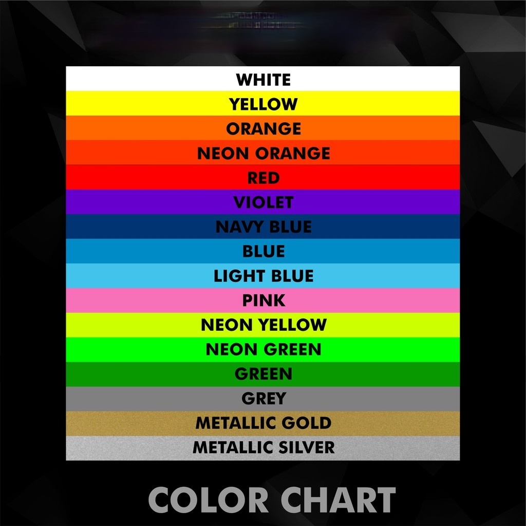 Miếng dán trang trí khung xe đạp bằng vinyl màu sắc đặc biệt