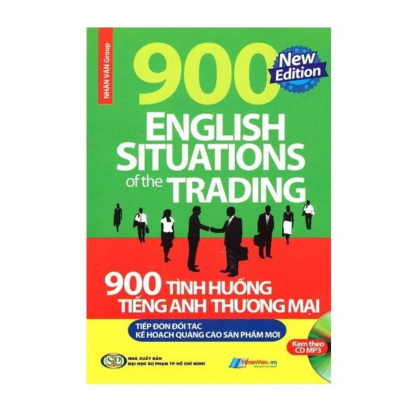 Sách - 900 Tình Huống Tiếng Anh Thương Mại Tiếp Đón Đối Tác - Kế Hoạch Quảng Cáo Sản Phẩm Mới - 8935072890551