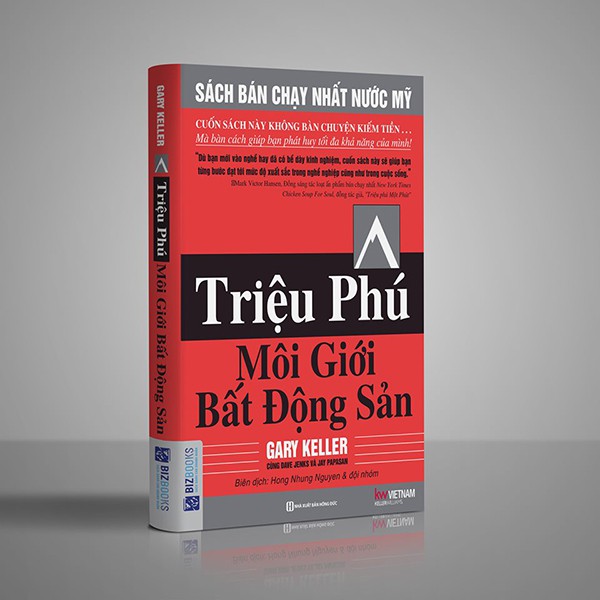 Sách - Triệu phú môi giới bất động sản (Tái bản) - BIZ-KT-350k-8935246928172