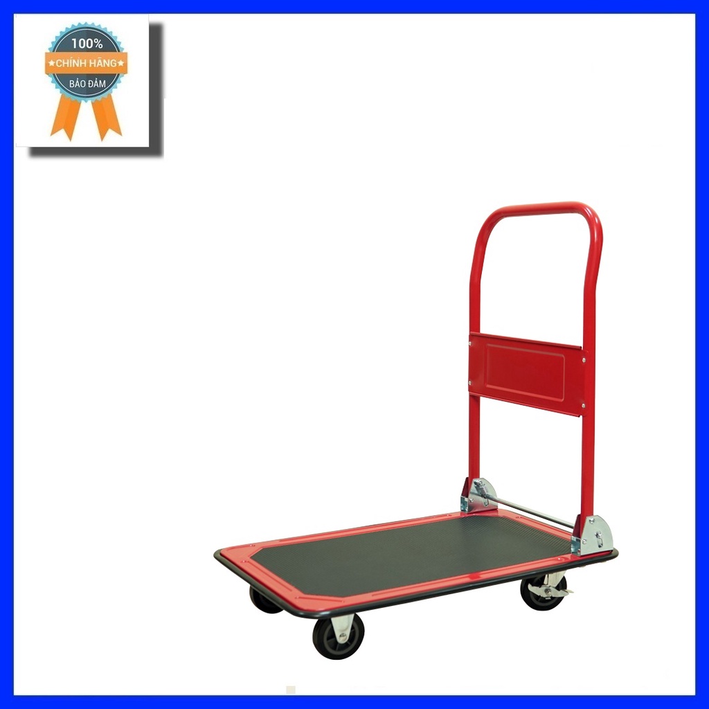 Xe đẩy hàng 4 bánh sàn thép FujiHome HT-415