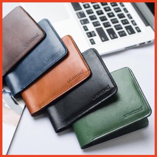Ví Da Nam Cao Cấp (Bóp Nam) LAVATINO WAVE HANDMADE Dáng Đứng