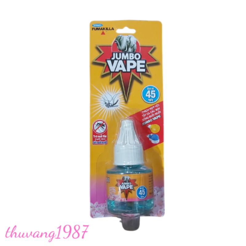 Bộ xông đuổi muỗi Jumbo hương hoa lily