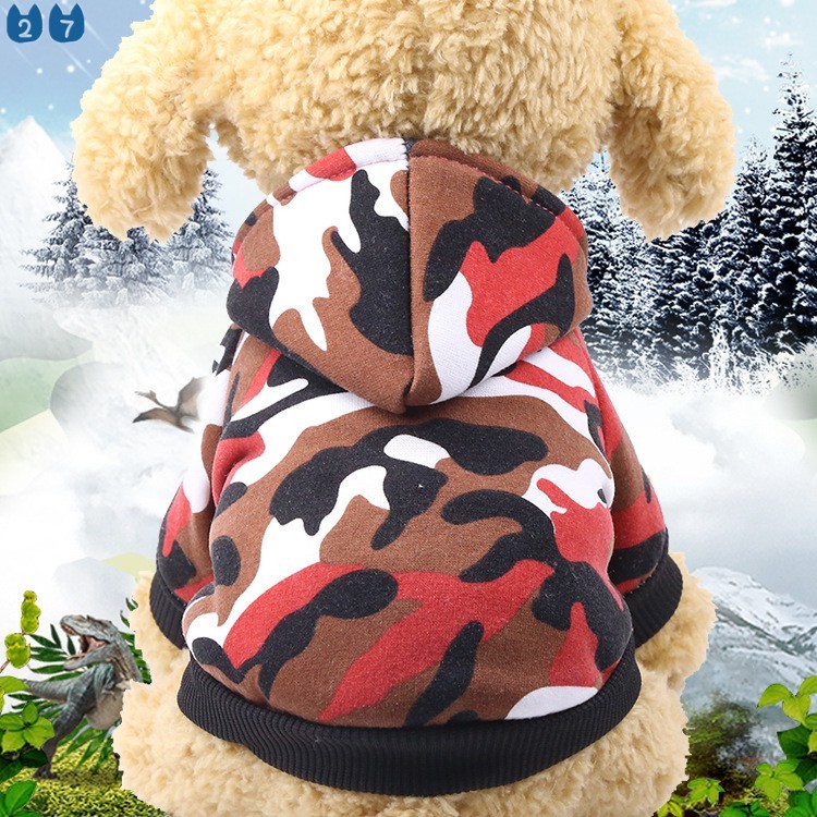 Áo Khoác Hoodie Họa Tiết Rằn Ri Dễ Thương Cho Chó Cưng Dịp Halloween