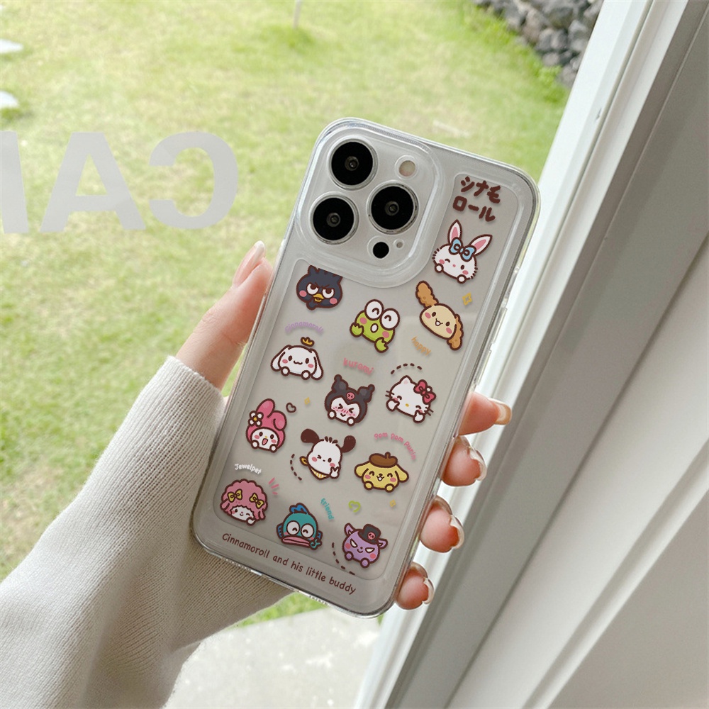 Ốp Điện Thoại Mềm Trong Suốt Chống Sốc In Họa Tiết Cho iPhone 11 13 12 X XS Pro Max XR 12 13