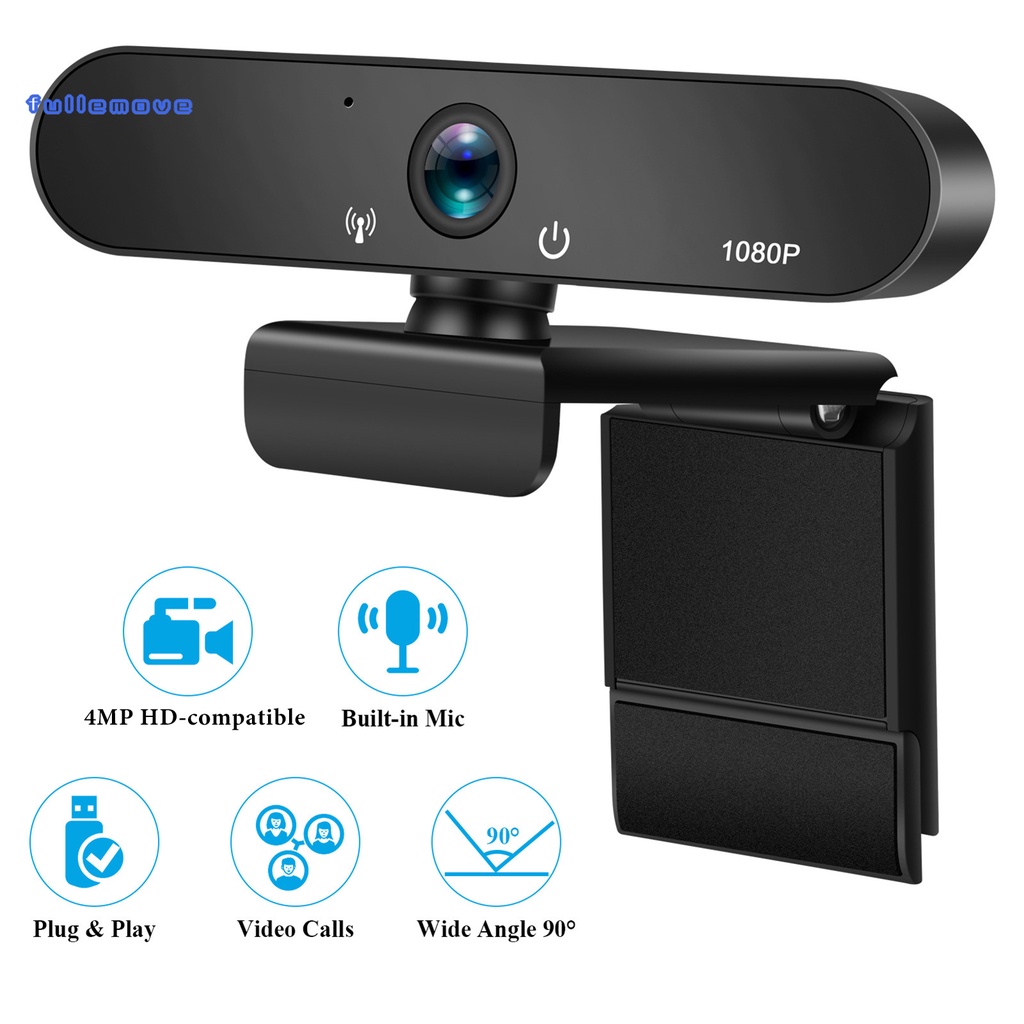 Camera an ninh FM tích hợp micro USB 1080P tương thích với máy tính | BigBuy360 - bigbuy360.vn