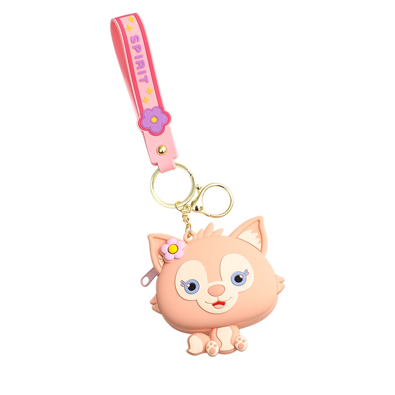 Túi Đựng Tiền Xu / Móc Khóa Họa Tiết Hoạt Hình Lingna Belle