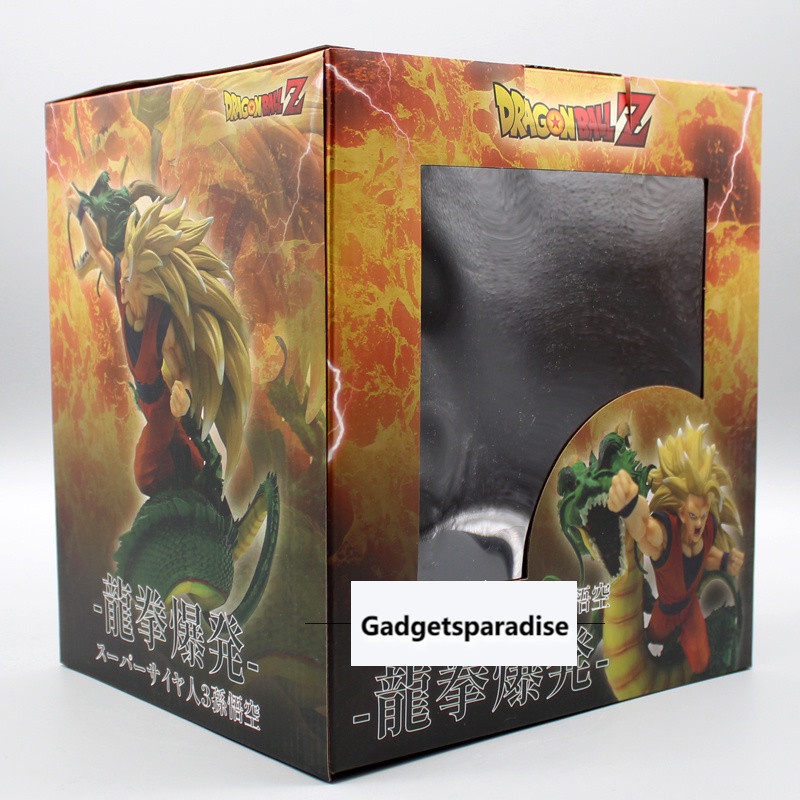 Mô Hình Nhân Vật Super Saiyan 3 Son Goku Bằng Pvc 20CM