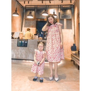 ĐẦM SMOCK ĐÔI MẸ VÀ BÉ