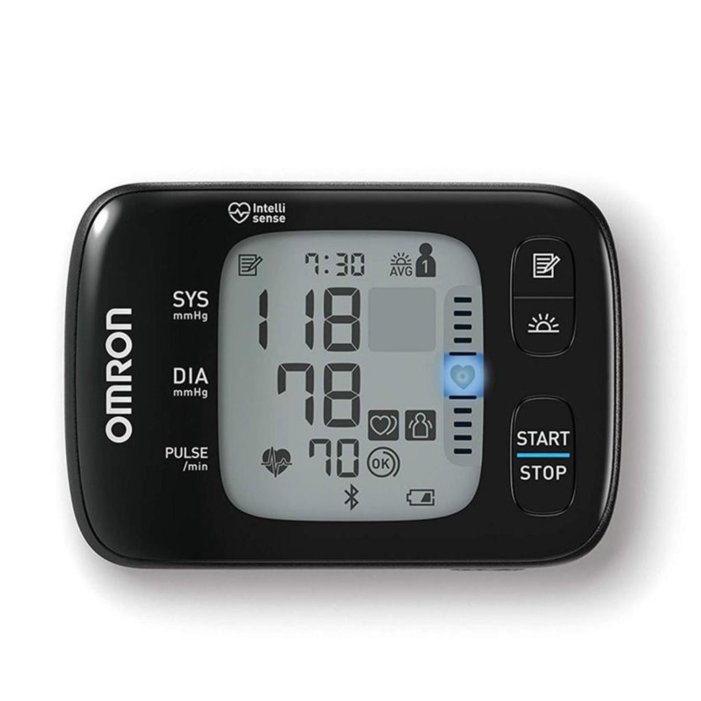 Máy đo huyết áp cổ tay OMRON HEM-6232T, bảo hành 5 năm, thiết kế siêu nhỏ gọn, kết nối bluetooth