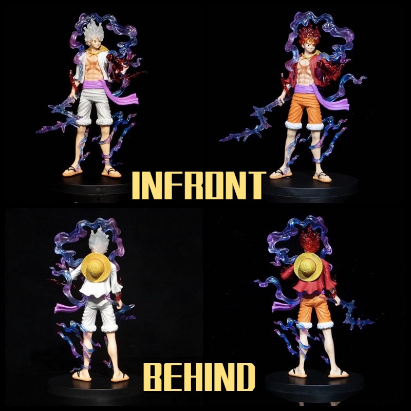 Bộ Sưu Tập Búp Bê Đồ Chơi Hình Nhân Vật One Piece Nika luffy Gear 5 Sun God Bằng pvc 22cm