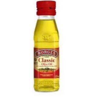 DẦU ÔLIU NGUYÊN CHẤT  OLIVE OIL - HIỆU BORGES 125 ml - mã:0927