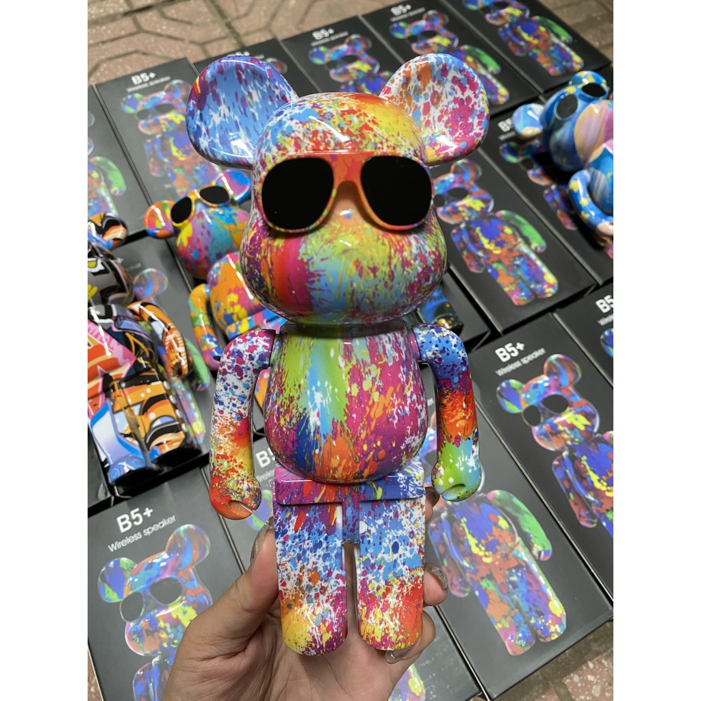 Loa Bluetooth Gấu Bearbrick Nghe Nhạc cực hay