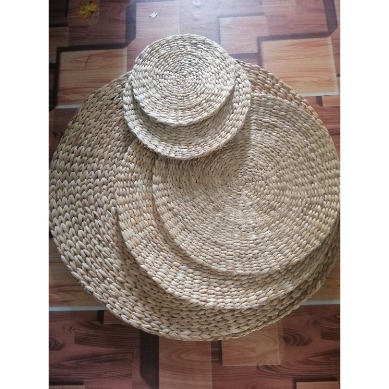 (rẻ đẹp, size lớn) Thảm lục bình 50cm,60cm, 80cm,1m,trang trí phông nền chụp ảnh, thảm ngồi