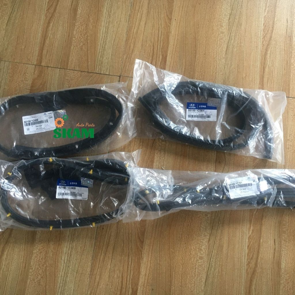 Gioăng/ ron cánh cửa HYUNDAI GETZ hàng MOBIS chính hãng - Skam Autoparts, 821501C000, 831501C001, 821601C000, 831601C001