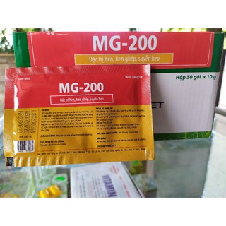Mg-200 10g dùng tốt cho vật nuôi bị hen khẹc