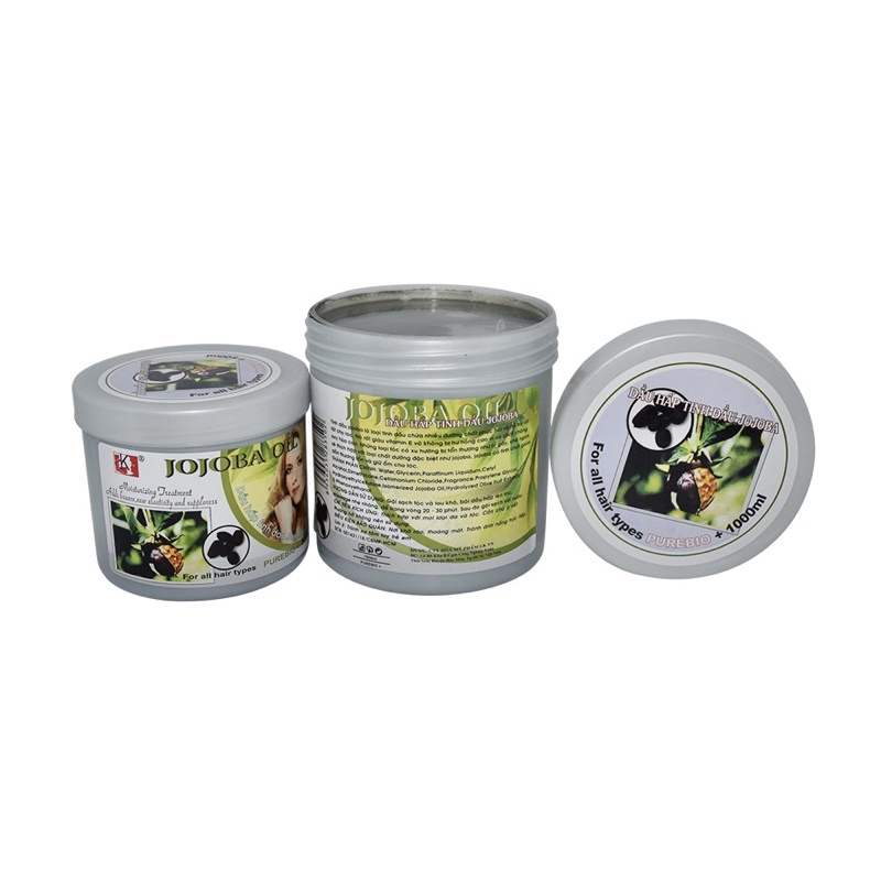 HẤP DẦU LK HOA SEN - BẠC HÀ - HẠNH NHÂN - JOJOBA - BƠ - MẬT ONG - HOA LAN DƯỠNG TÓC SUÔN MỀM BÓNG MƯỢT 1000ML