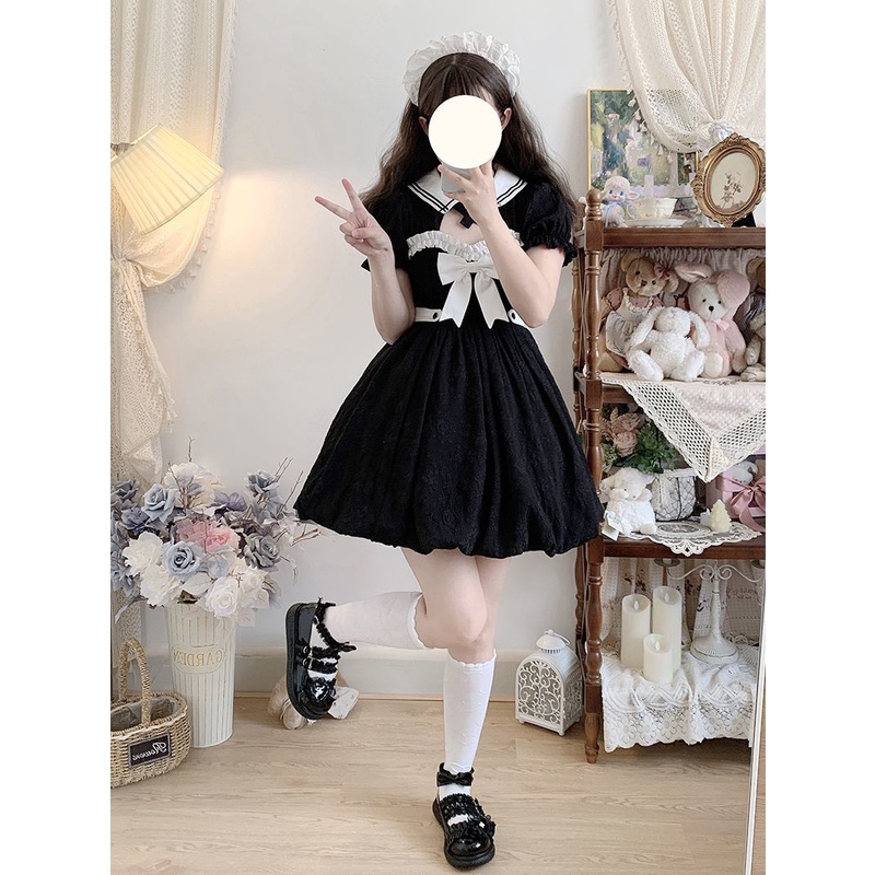 Giày Búp Bê Da Đế Dày Thời Trang Mùa Thu Lolita Nhật Bản 2022 Dành Cho Nữ