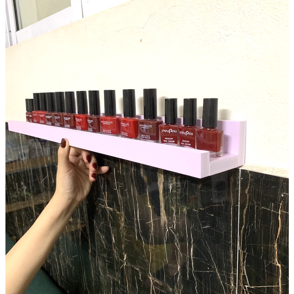Kệ máng chữ U ĐỂ SƠN NAIL- NƯỚC HOA MINI
