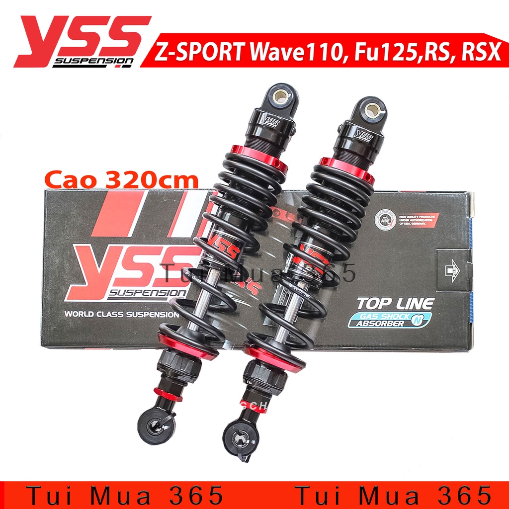 PHUỘC YSS Z SPORT WAVE 110/W125, FUTURE 125, RS, RSX, DREAM THAILAN