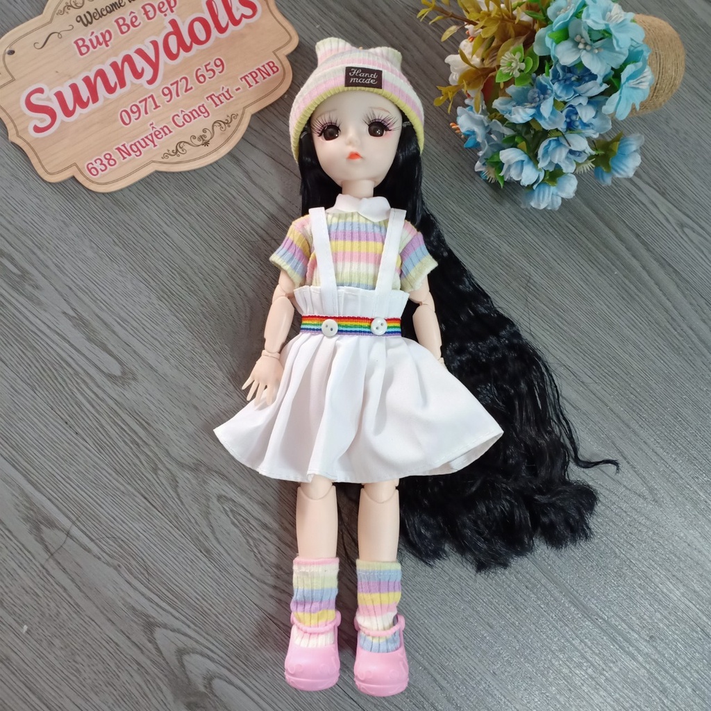 Các mẫu quần áo và váy thu đông  cho búp bê ANIME,baboliy 30cm