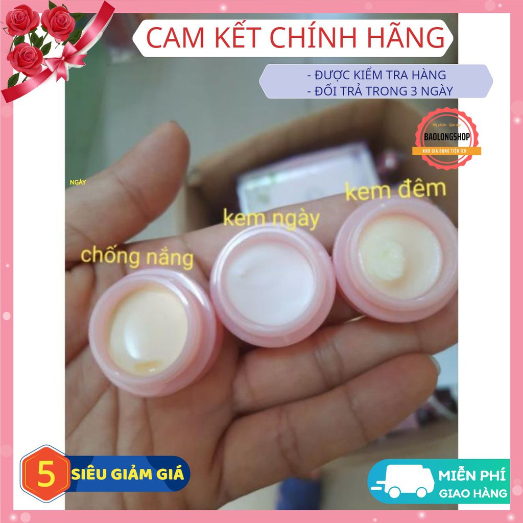 tét thử hoàng cung 3 màu (hồng, xanh, cam)