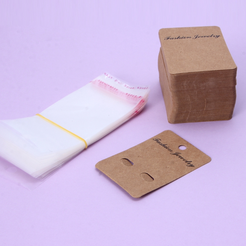 Bộ 100 Thẻ Gắn Bông Tai