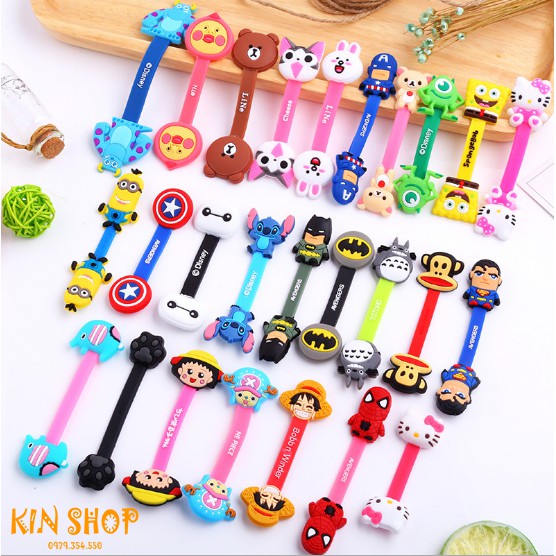 Kẹp dây đeo tai nghe, dây sạc điện thoại